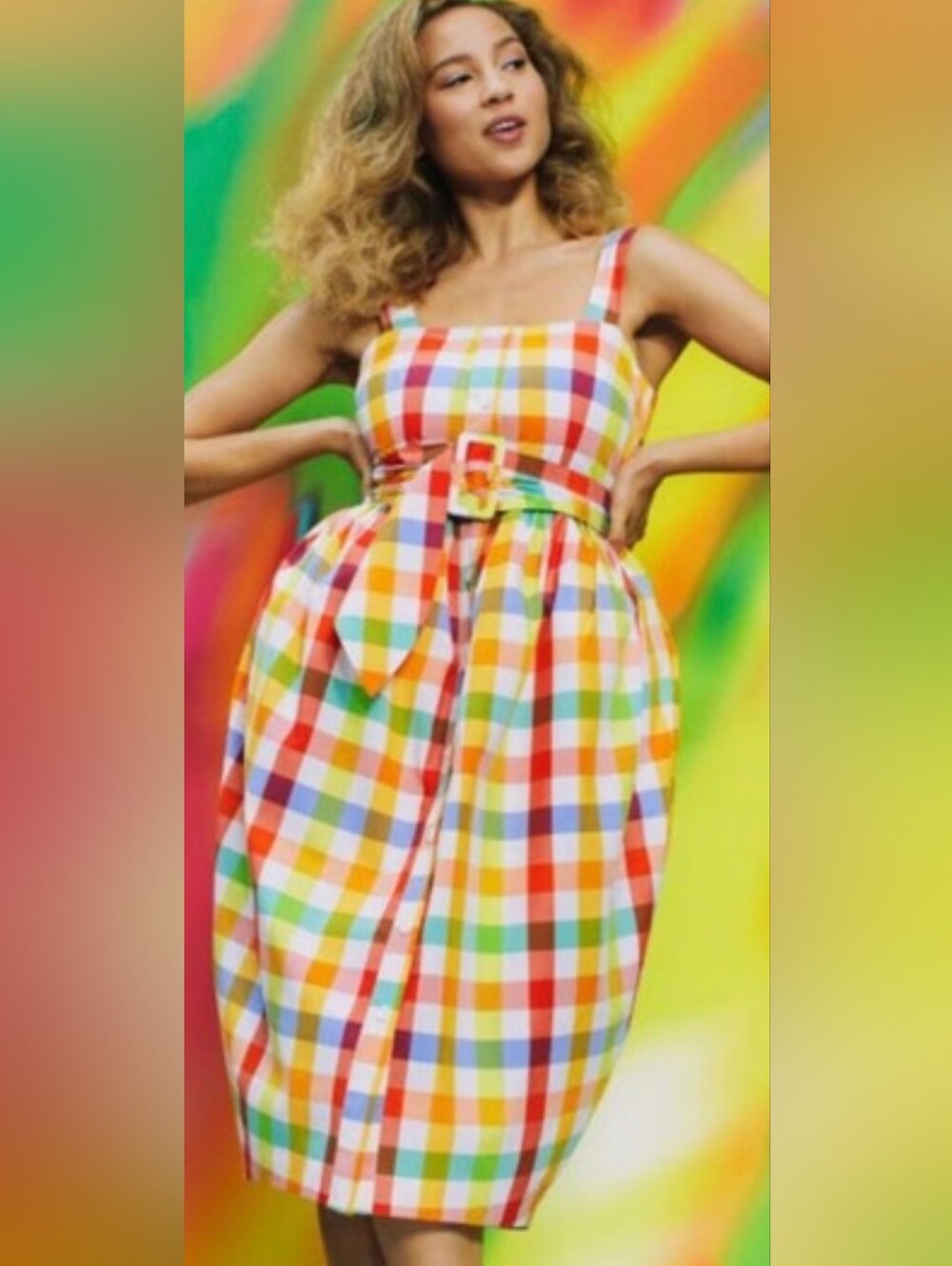Plaid Dress By Christopher John Rogers